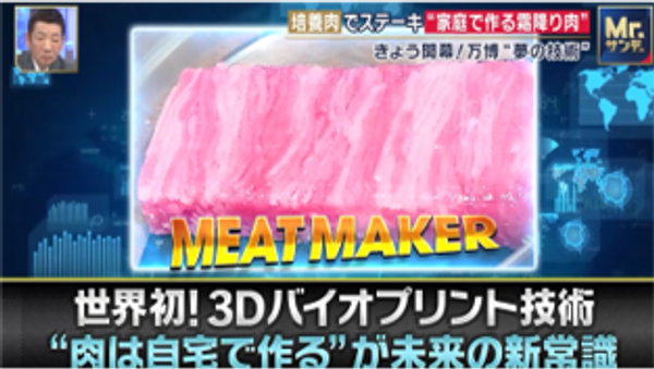 「Mrサンデー」で万博出展についてのご紹介